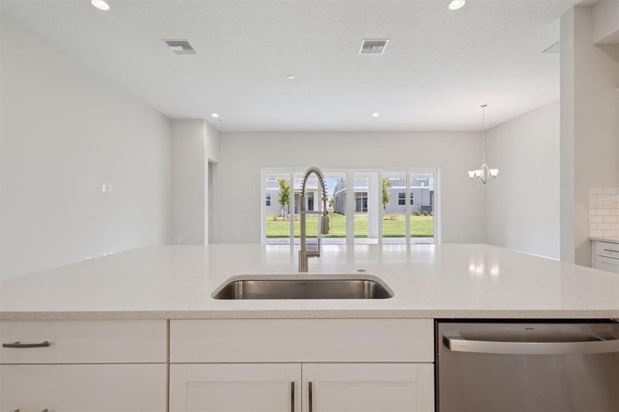 Furnished interior view inside a new home in Waterset, Apollo Beach (Image 5).