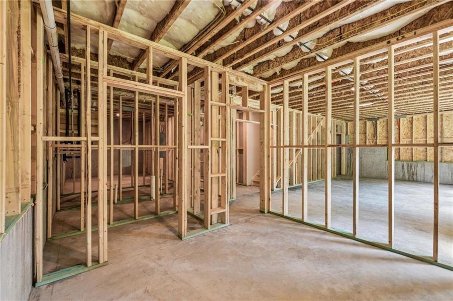 In-progress construction of a new home in Waterhaven, Cumming, GA (Image 44).
