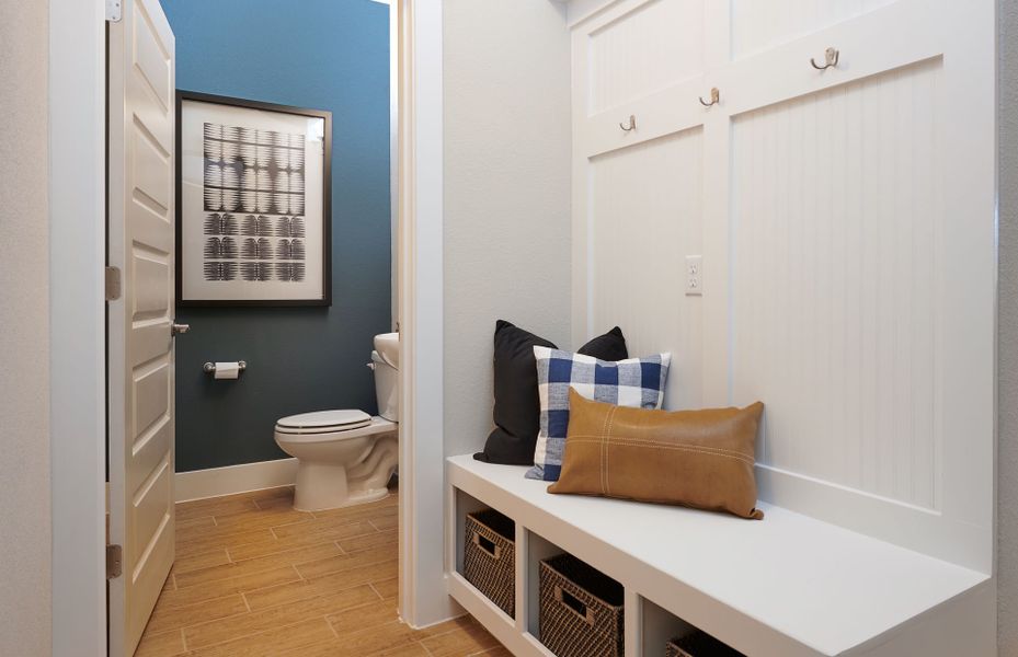 Representative furnished interior of a home built from the Hubbard by Pulte Homes in Cameron Place, Austin (Image 3).