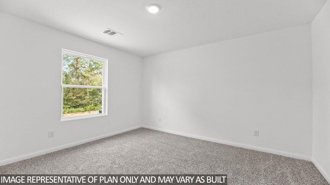 Spacious, unfurnished interior of a new home in Castles Edge, Willis (Image 6). Spacious, unfurnished interior of a new home in Castles Edge, Willis (Image 6).