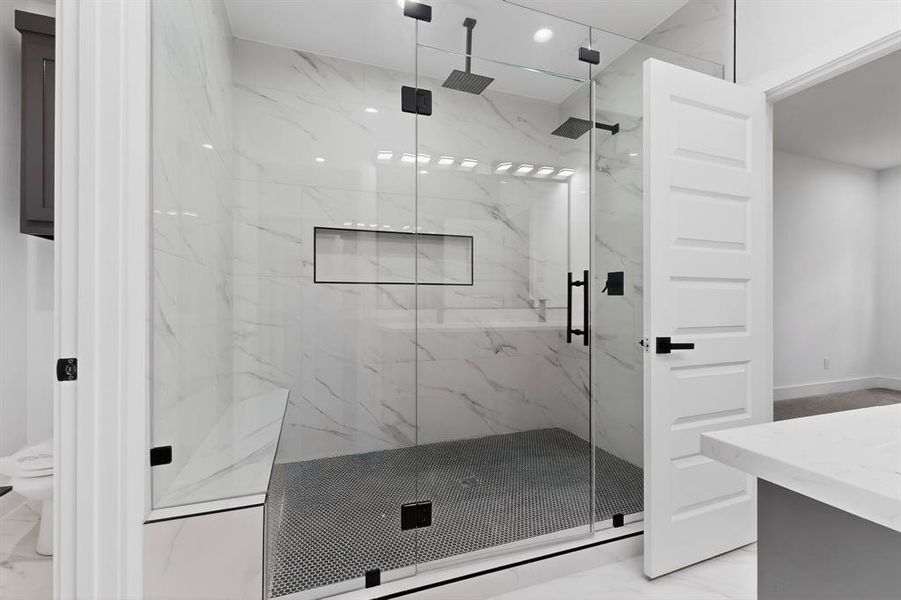 Furnished interior view inside a new home in , Dallas (Image 5).