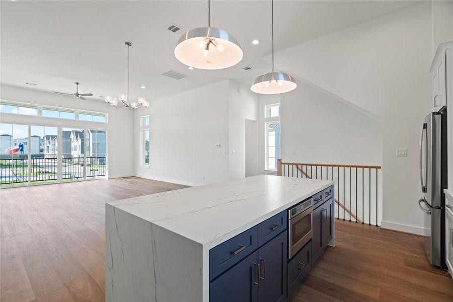 Furnished interior view inside a new home in , Houston (Image 4).