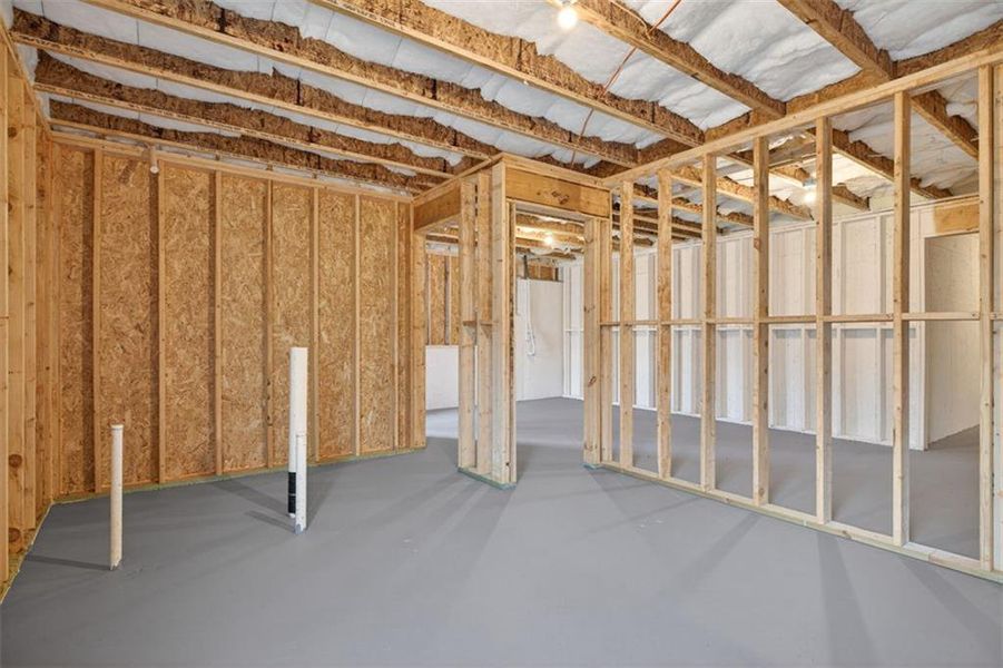 In-progress construction of a new home in Sanders Park, Austell, GA (Image 42).