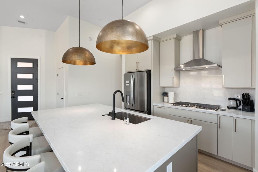 Main House Kitchen towards Entry Main House Kitchen towards Entry