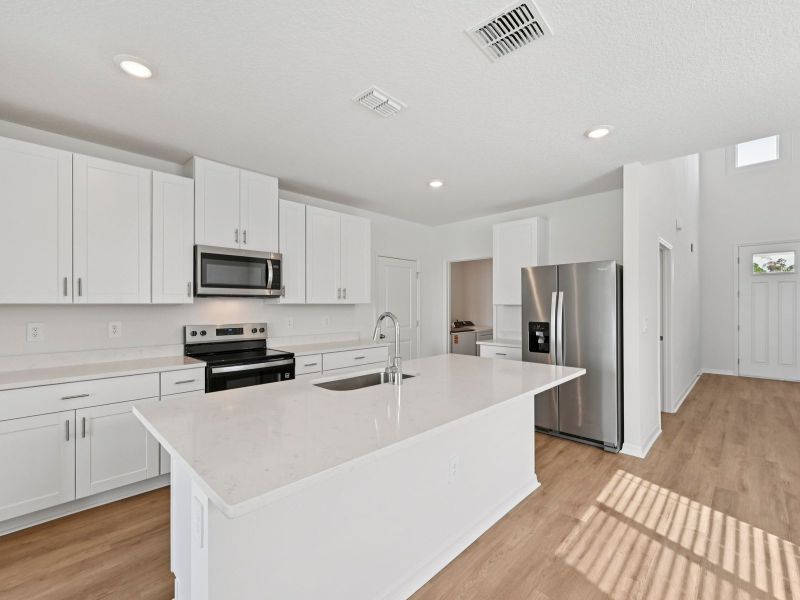 The Yellowstone Floorplan Kitchen.