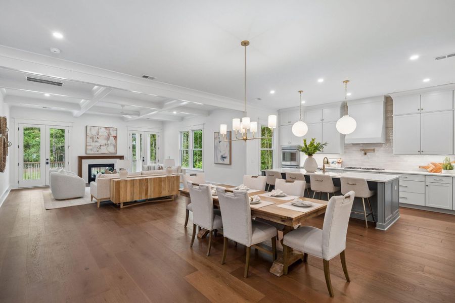 Furnished interior view inside a new home in , Mount Pleasant (Image 67).
