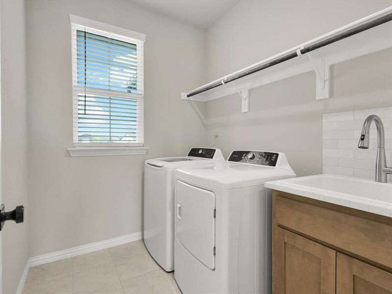 Furnished interior view inside a new home in Regent Park, Springtown (Image 7).