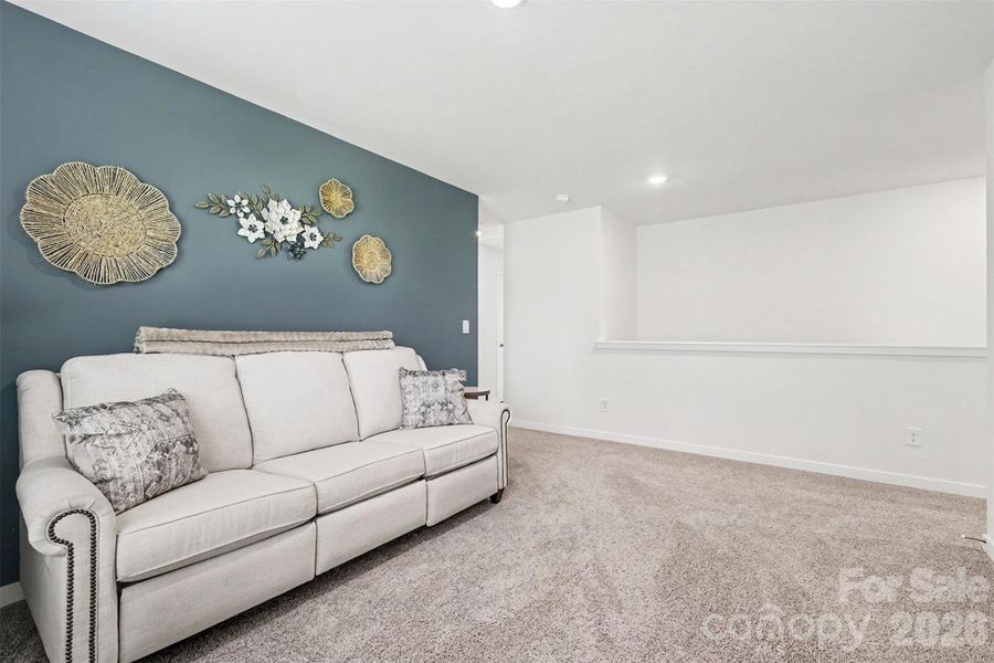 Furnished interior view inside a new home in Lakeshore at Windstone, Mooresville (Image 30).