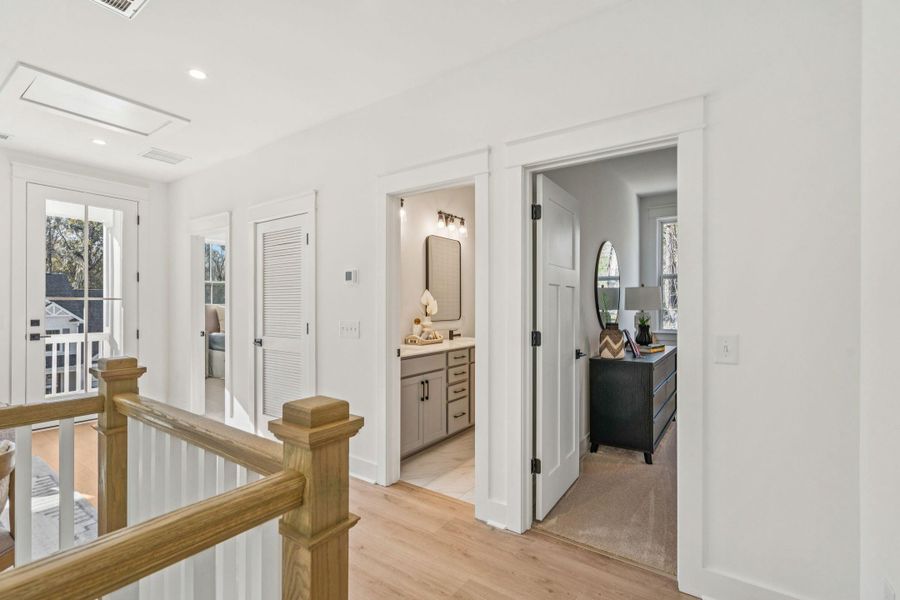 Furnished interior view inside a new home in Waterloo Estates, Johns Island (Image 46).