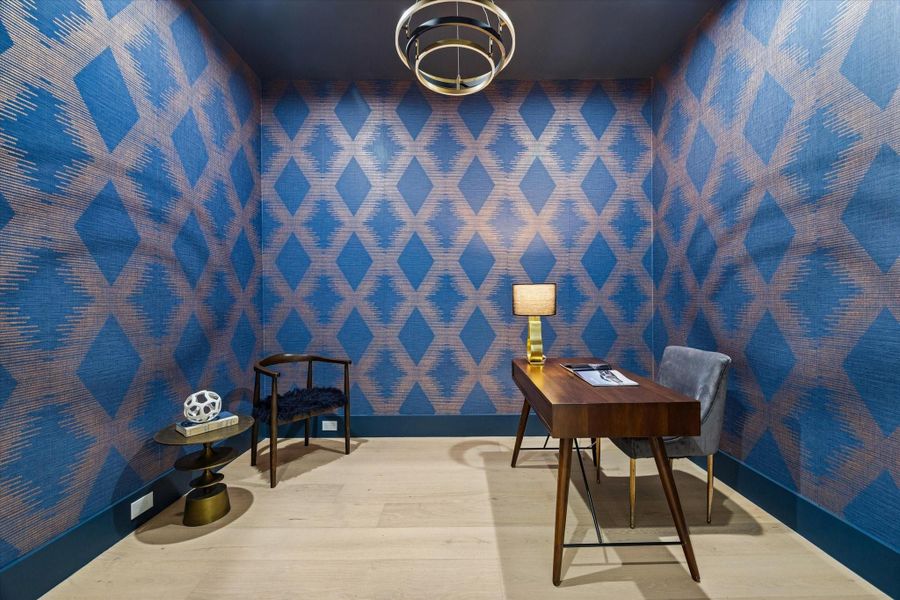 Furnished interior view inside a new home in , Houston (Image 40).