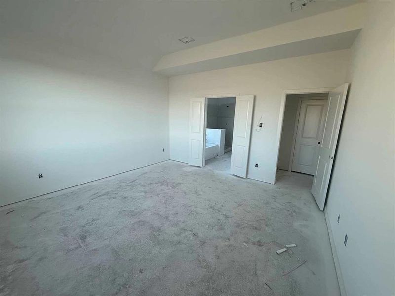 Primary Bedroom Construction Progress Primary Bedroom Construction Progress