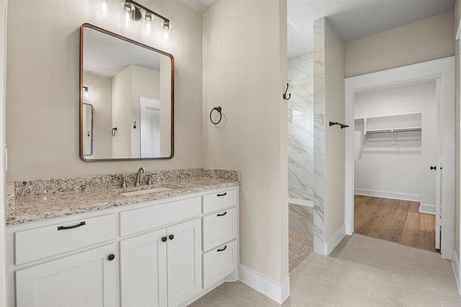 Furnished interior view inside a new home in , Greenville (Image 8).