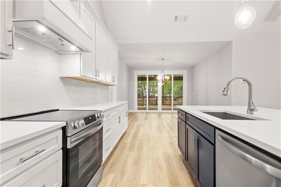 Furnished interior view inside a new home in , Carrollton (Image 6).