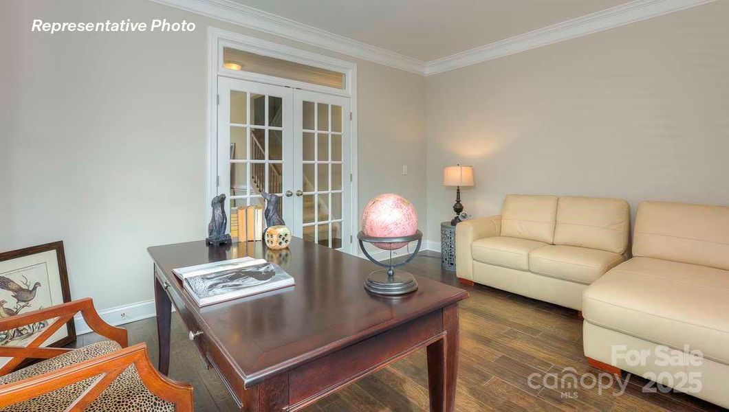 Furnished interior view inside a new home in Sanctuary at Southgate, Indian Trail (Image 9).
