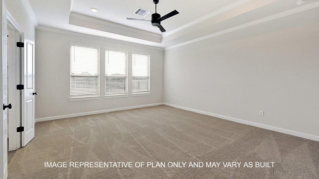 Spacious, unfurnished interior of a new home in Wellborn Settlement, College Station (Image 16).