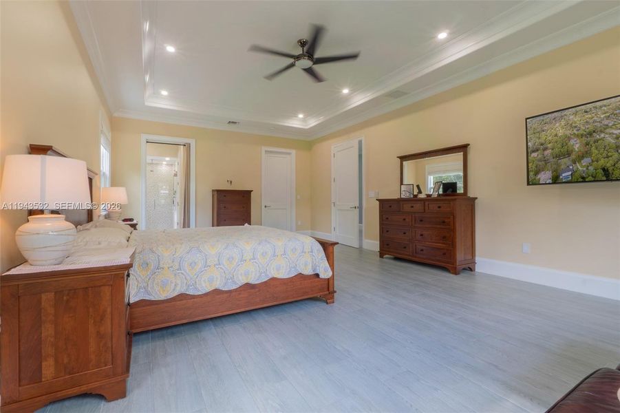 Furnished interior view inside a new home in , Parkland (Image 40).