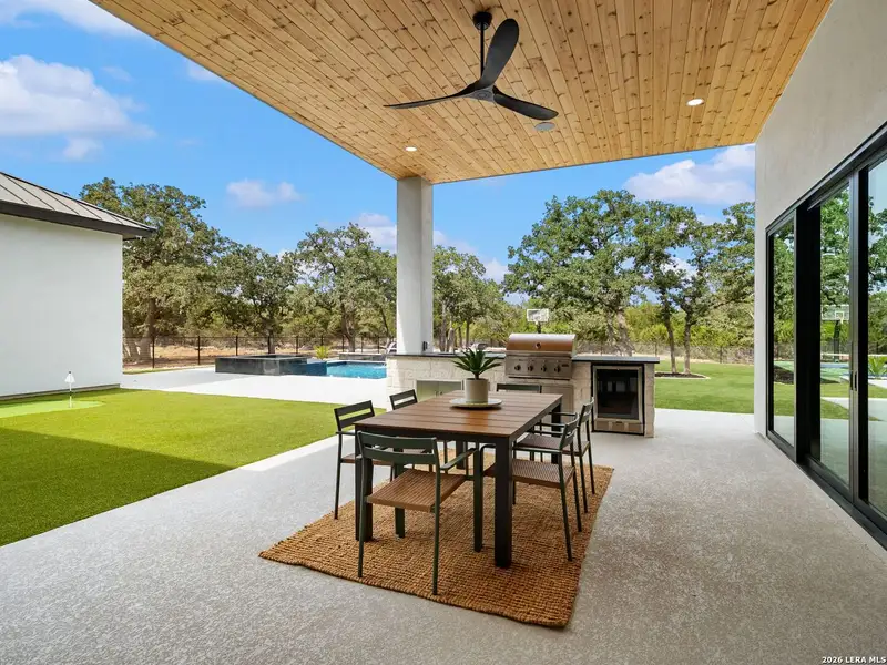Exterior details and patio area of a home in , Fair Oaks Ranch (Image 3).