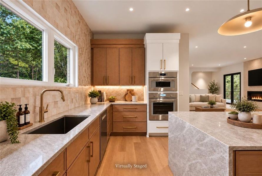 Furnished interior view inside a new home in , Dunwoody (Image 19).