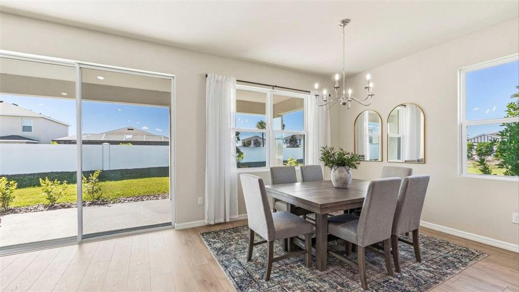 Furnished interior view inside a new home in Legacy Preserve, Parrish (Image 17).