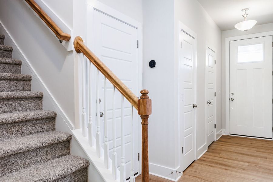 Spacious, unfurnished interior of a new home in Vaughan Farms, Angier (Image 11). Spacious, unfurnished interior of a new home in Vaughan Farms, Angier (Image 11).