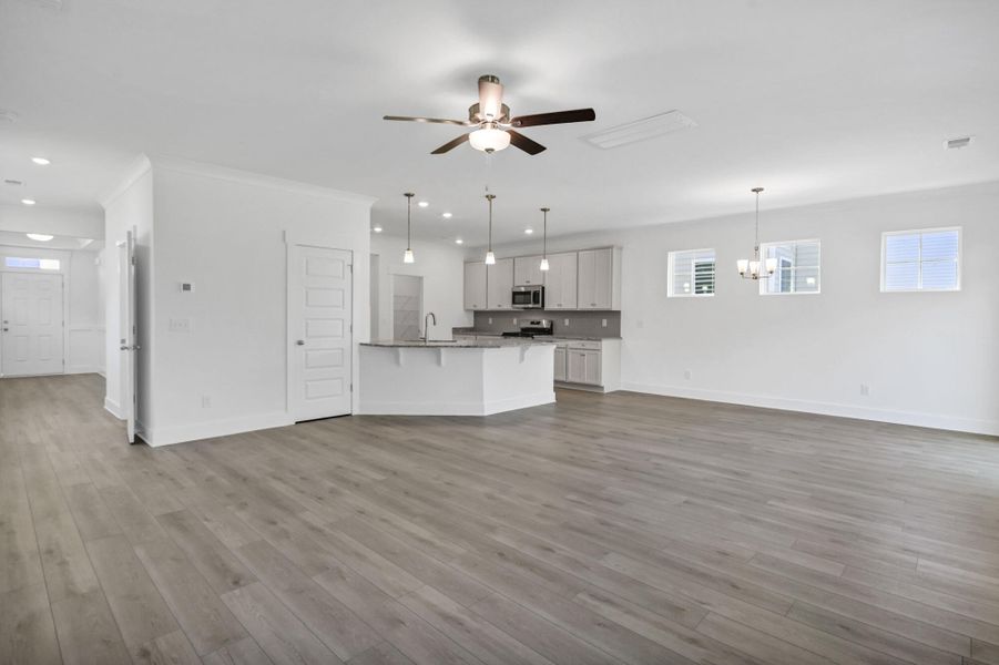 Spacious, unfurnished interior of a new home in Ashton Lakes, Lexington (Image 32).