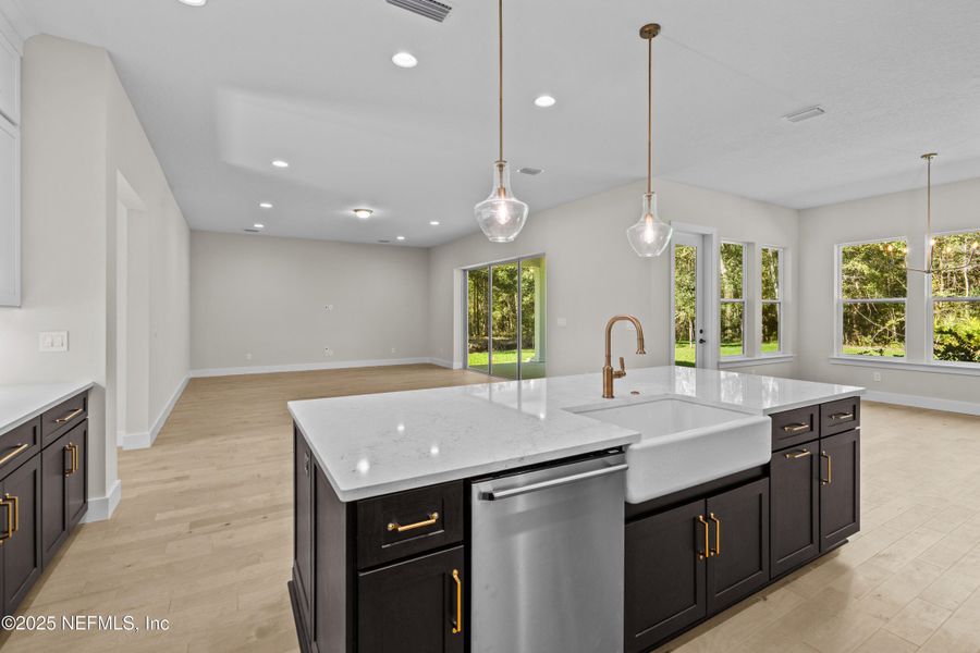 Furnished interior view inside a new home in SilverLeaf, St. Augustine (Image 15).