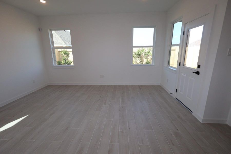 Great room - still under construction! Great room - still under construction!