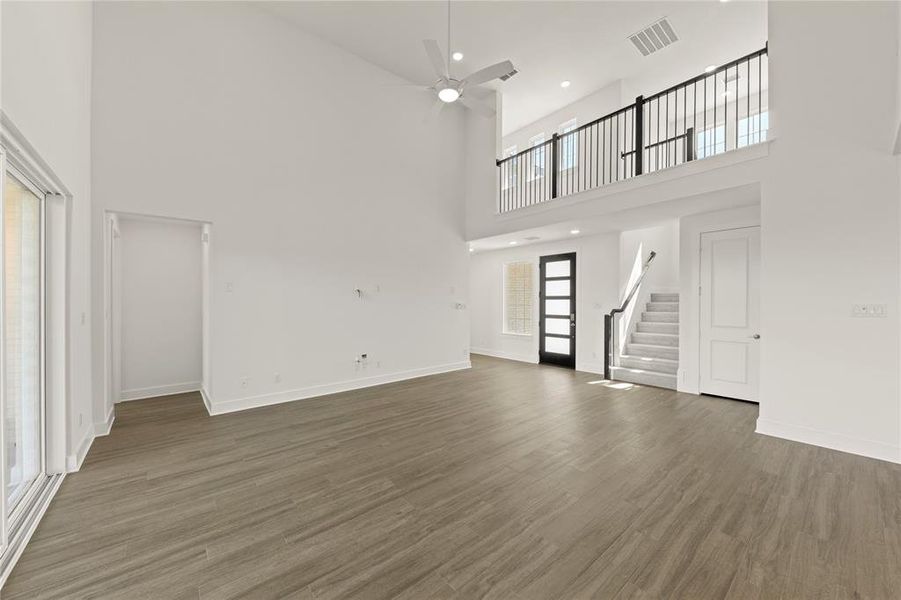 Spacious, unfurnished interior of a new home in Inspiration Collection at Union Park, Little Elm (Image 17).