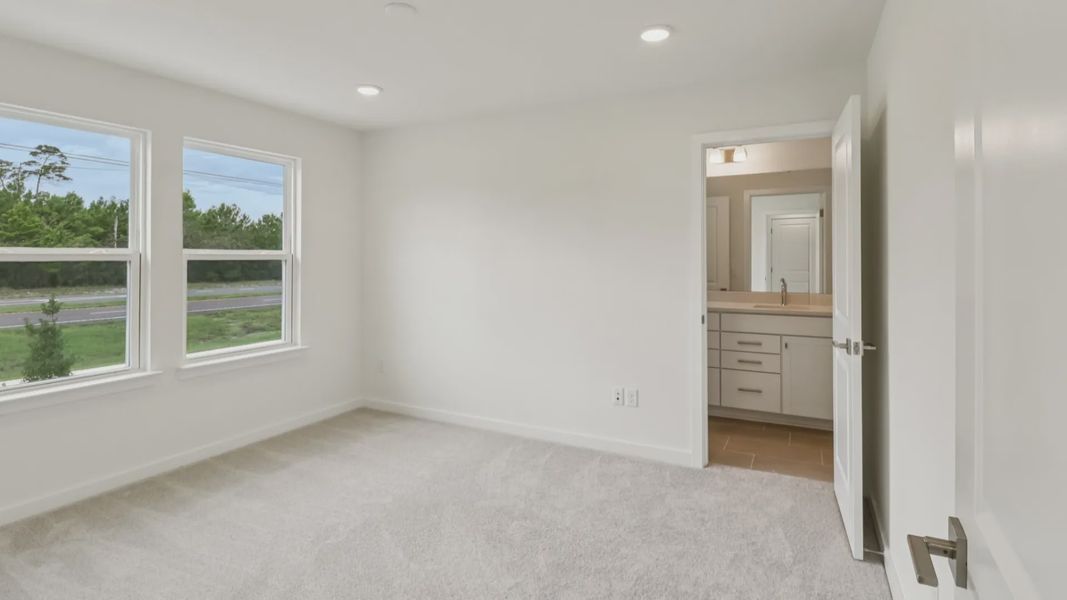 Furnished interior view inside a new home in Cyrene at Harmony, St. Cloud (Image 17).