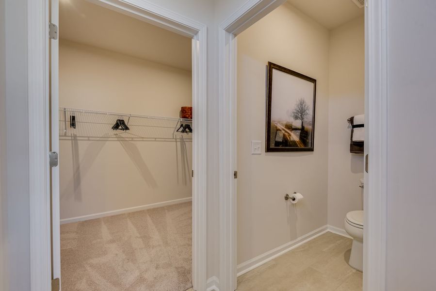 Spacious, unfurnished interior of a new home in The Beacon at Old Peachtree Single Family Homes, Lawrenceville (Image 395).