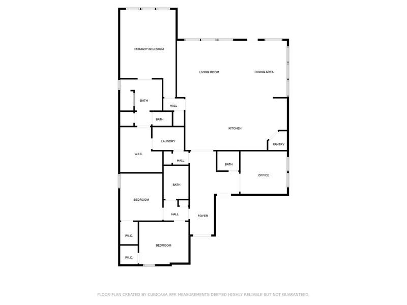 2D floor plan layout of this home in Sendero: Fairway Collection, Rosenberg, TX (Image 3).