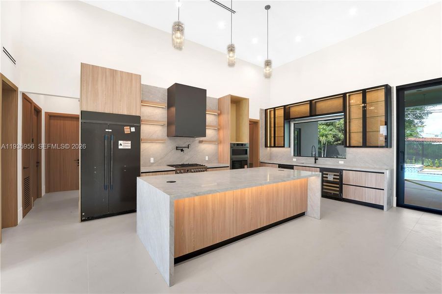 Furnished interior view inside a new home in , Miami (Image 18).