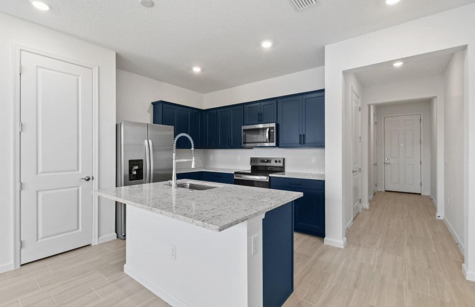 Furnished interior view inside a new home in Camellia, Stuart (Image 8).