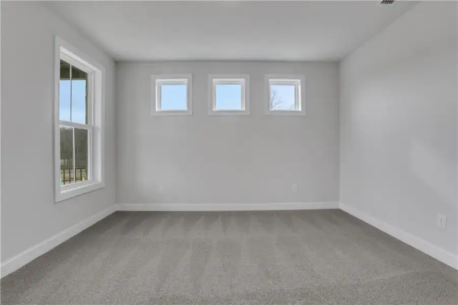 Spacious, unfurnished interior of a new home in Acacia, Cumming (Image 25). Spacious, unfurnished interior of a new home in Acacia, Cumming (Image 25).