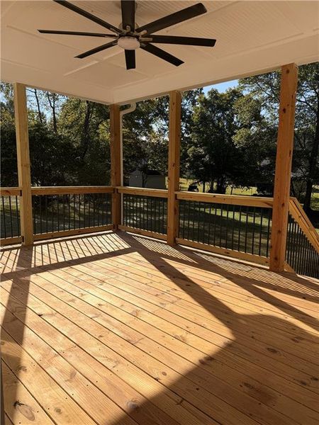 Exterior details and patio area of a home in , Woodstock (Image 24). Exterior details and patio area of a home in , Woodstock (Image 24).