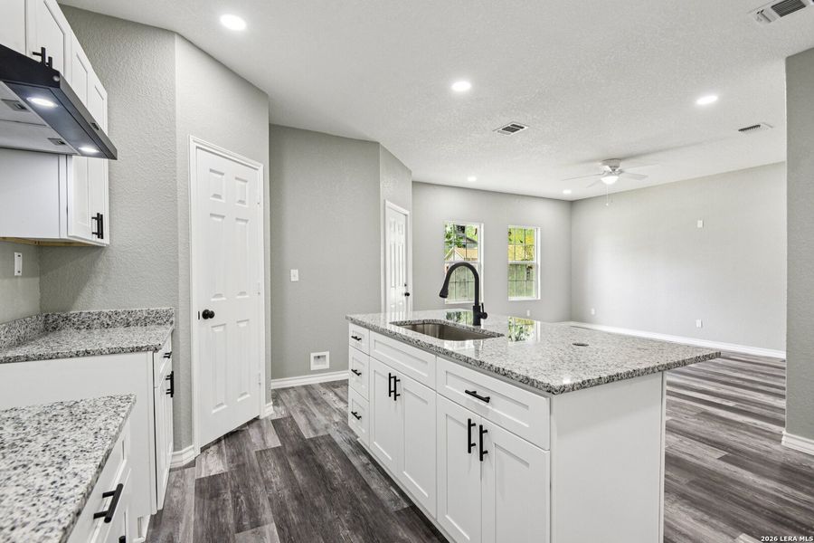 Furnished interior view inside a new home in , San Antonio (Image 6). Furnished interior view inside a new home in , San Antonio (Image 6).