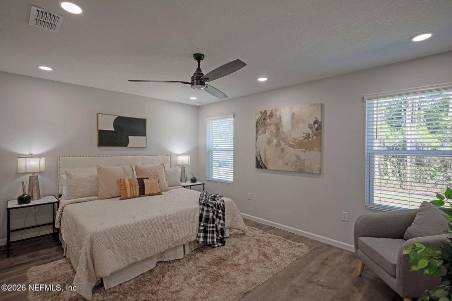 Furnished interior view inside a new home in , St. Johns (Image 35).