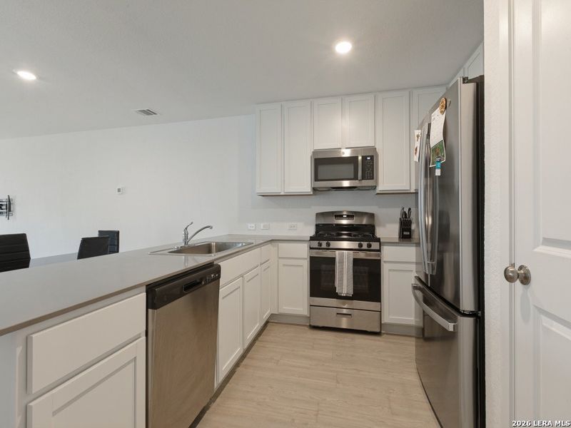 Furnished interior view inside a new home in Crescent Hills, San Antonio (Image 14).