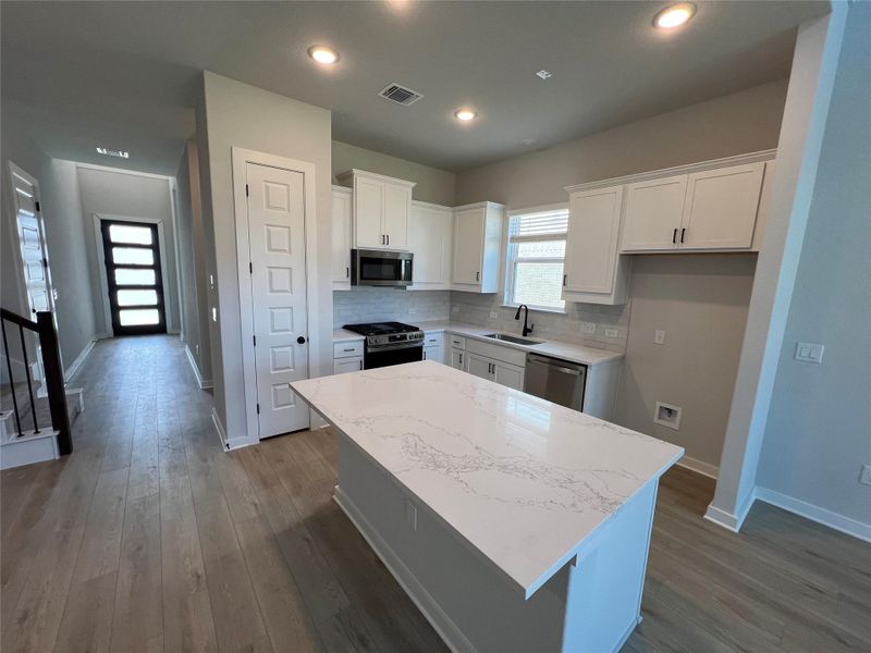 Furnished interior view inside a new home in Cascades at Onion Creek, Austin (Image 6).