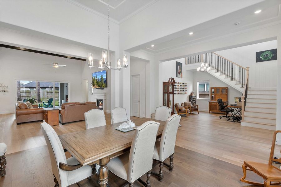 Furnished interior view inside a new home in , Conroe (Image 39). Furnished interior view inside a new home in , Conroe (Image 39).