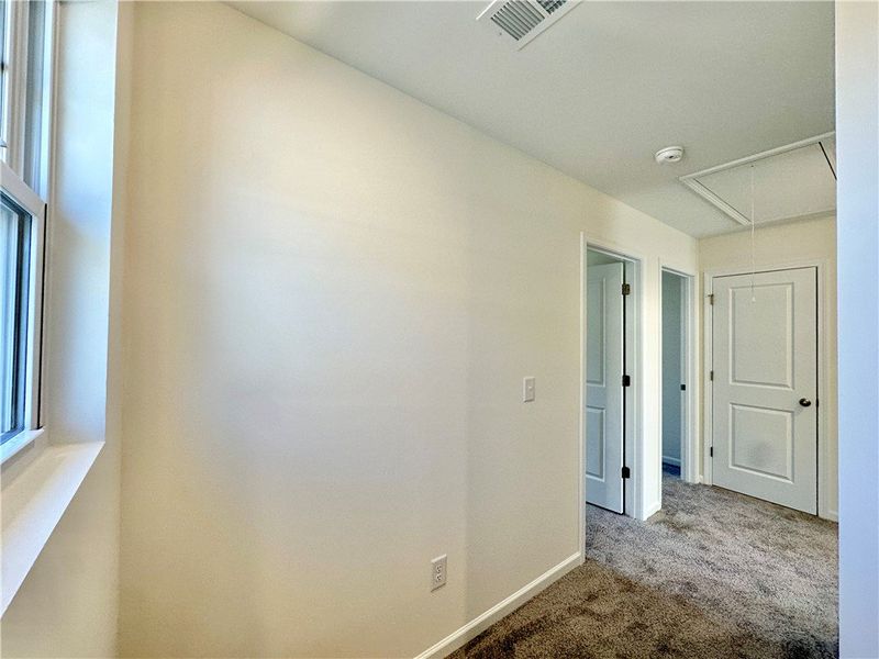 Spacious, unfurnished interior of a new home in Champions Village at Cherry Hill, Pendleton (Image 20).