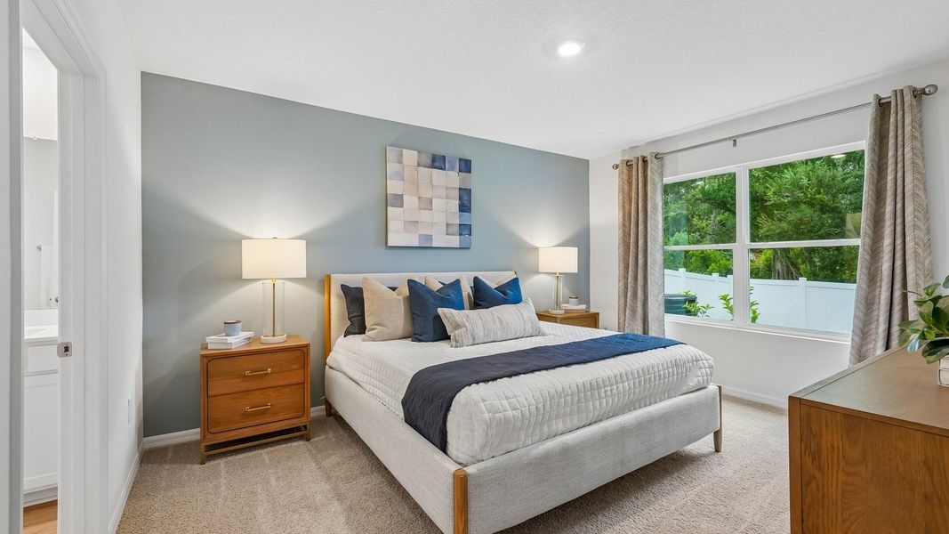 Furnished interior view inside a new home in Brookside, Ruskin (Image 27).