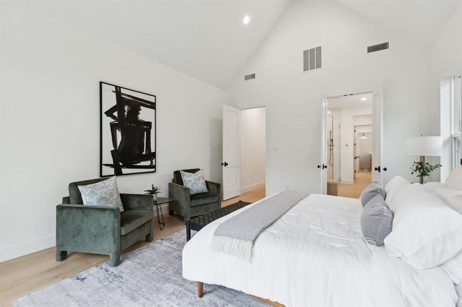 Furnished interior view inside a new home in , Dallas (Image 5). Furnished interior view inside a new home in , Dallas (Image 5).