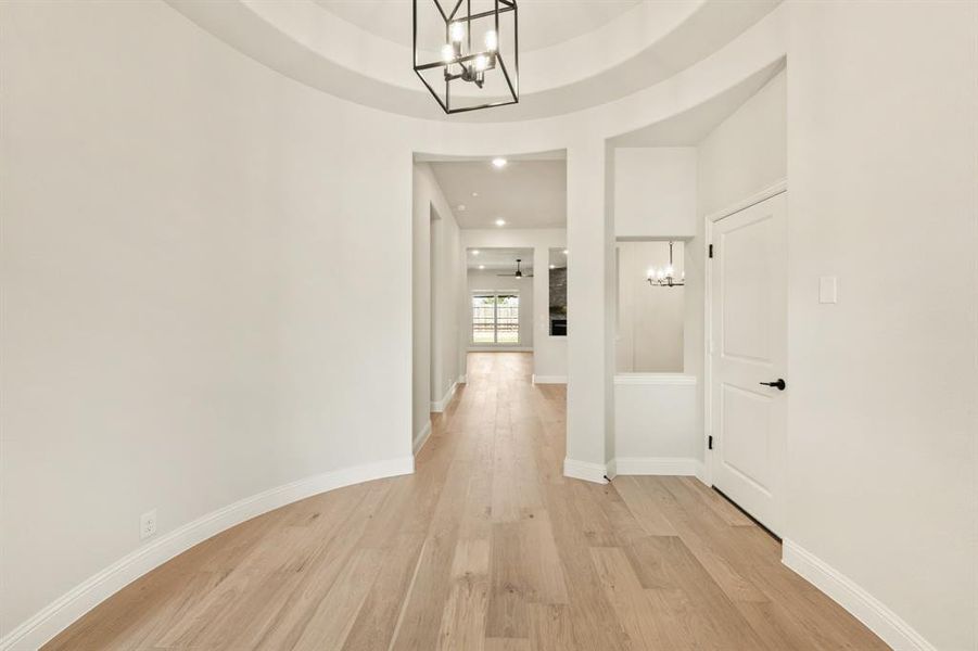 Spacious, unfurnished interior of a new home in Mockingbird Heights Classic 60, Midlothian (Image 21). Spacious, unfurnished interior of a new home in Mockingbird Heights Classic 60, Midlothian (Image 21).