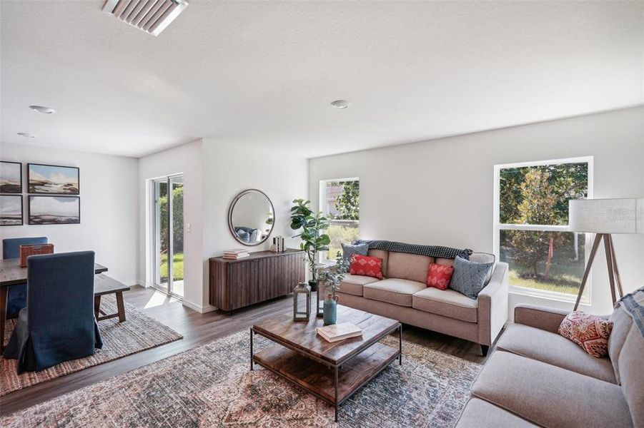 Photos are of a model home or artist rendering; any dimensions listed are approximate and may change. Home aspects and included items may vary and are not intended to form part of any contract or warranty. Home may be virtually staged.