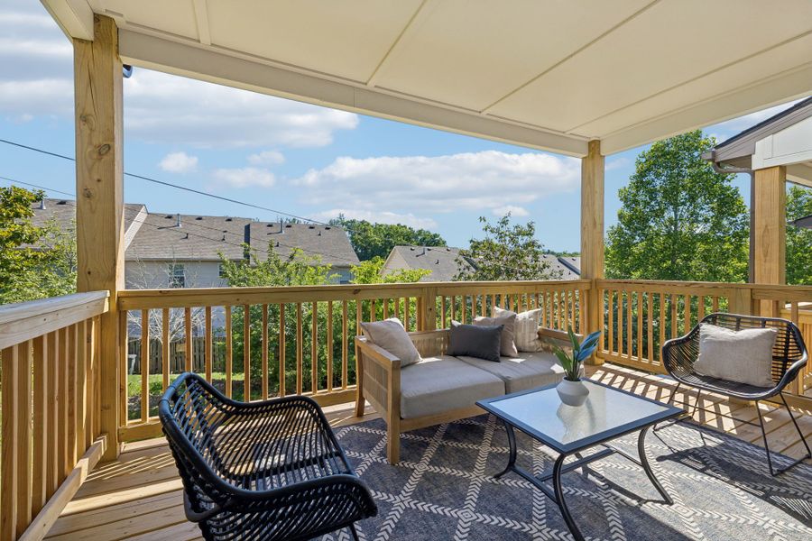 Furnished interior in a model home at Sonya Park in Nashville (Image 15).