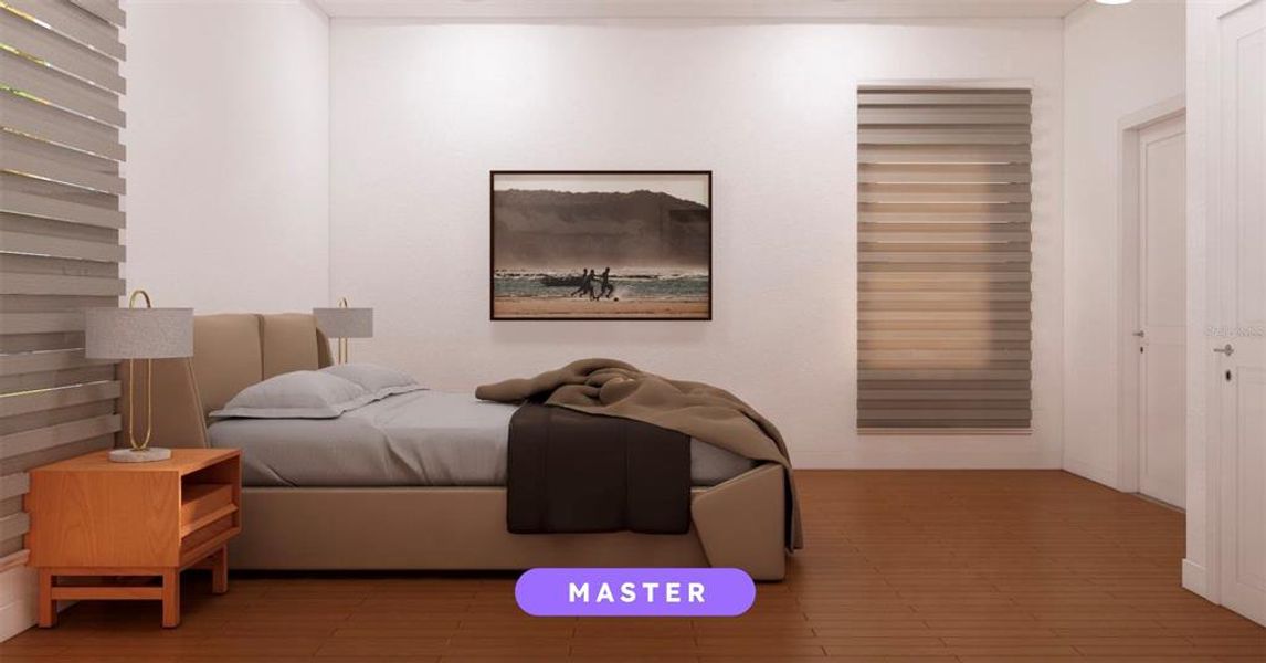 Furnished interior view inside a new home in , Dunnellon (Image 5).