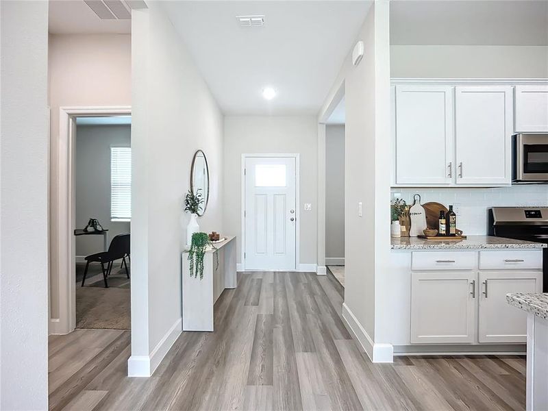 Furnished interior view inside a new home in , North Port (Image 45).