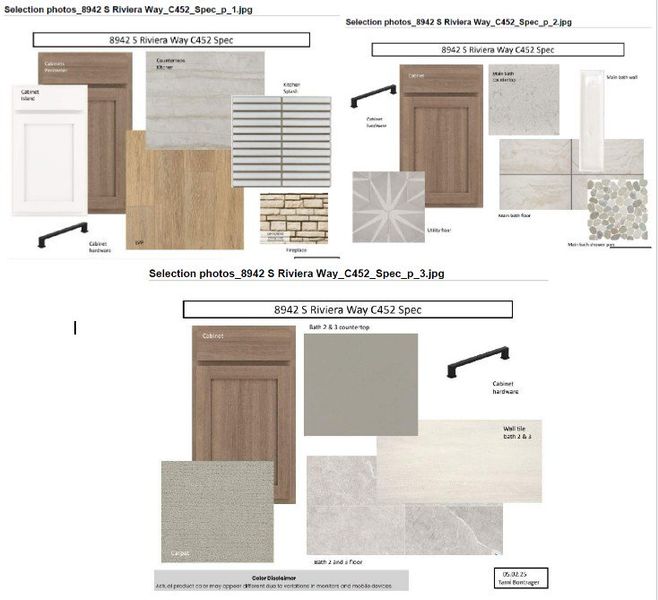 Representative photo of design selections for 8942 S Riviera Way