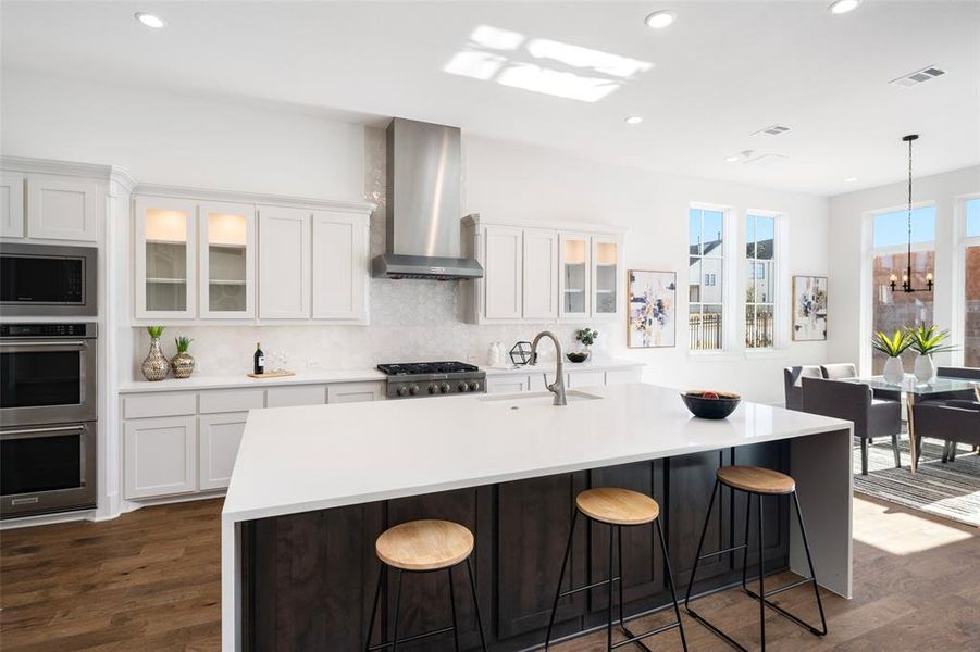 Furnished interior view inside a new home in , Frisco (Image 4).